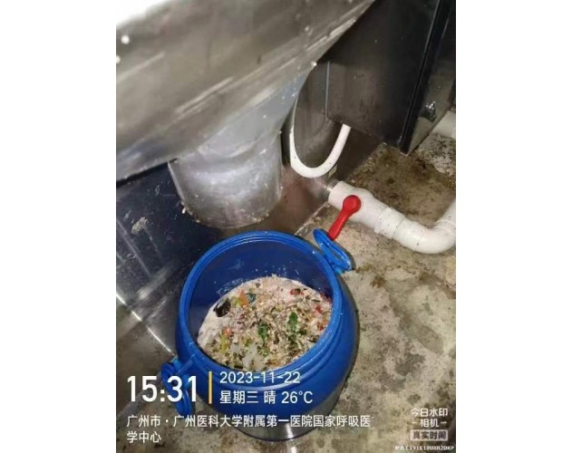 廣州醫(yī)科大學附屬第一醫(yī)院食堂餐廳油污水處理設(shè)備安裝